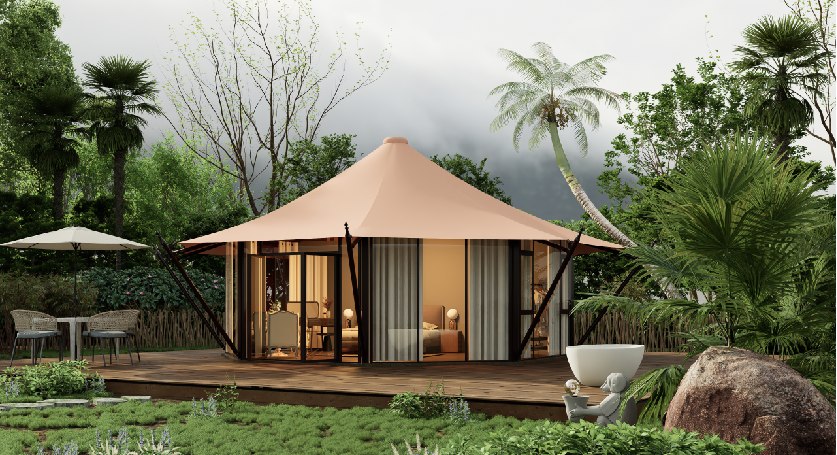 延安异形篷房定制：专属设计赋能，打造城市户外专属名片